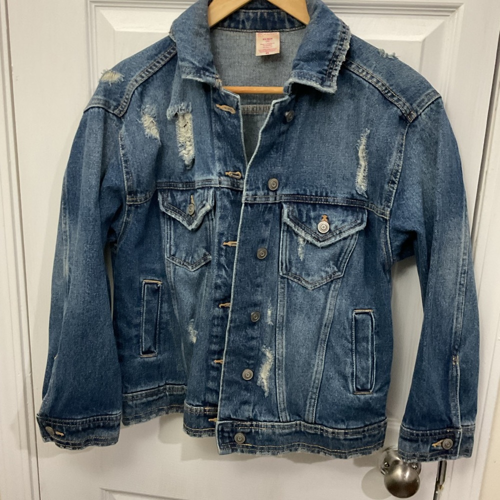 No Boundaries Classic Blue Denim Jacket